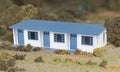 O Plasticville Motel/blu&wht
