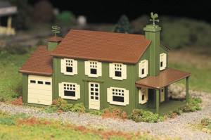 O Plasticville 2-Story House