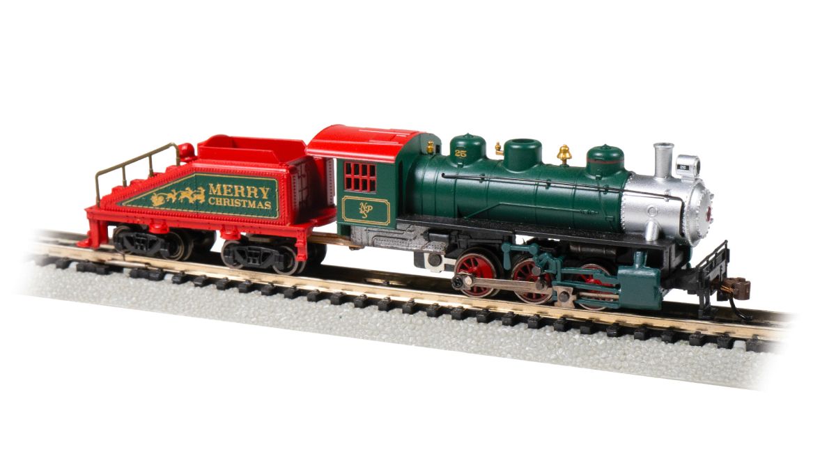 N 0-6-0 Steam Loco NP&S #25/Christmas