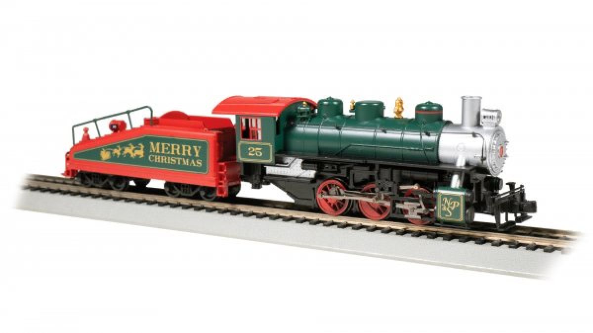 HO 0-6-0 Steam Loco w/Slope Tender North Pole & SOU w/S