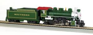 HO 2-6-2 Prairie Steam Loco SOU w/Smoke