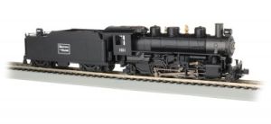 HO 2-6-2 Prairie Steam Loco B&M #1501 w/Smoke