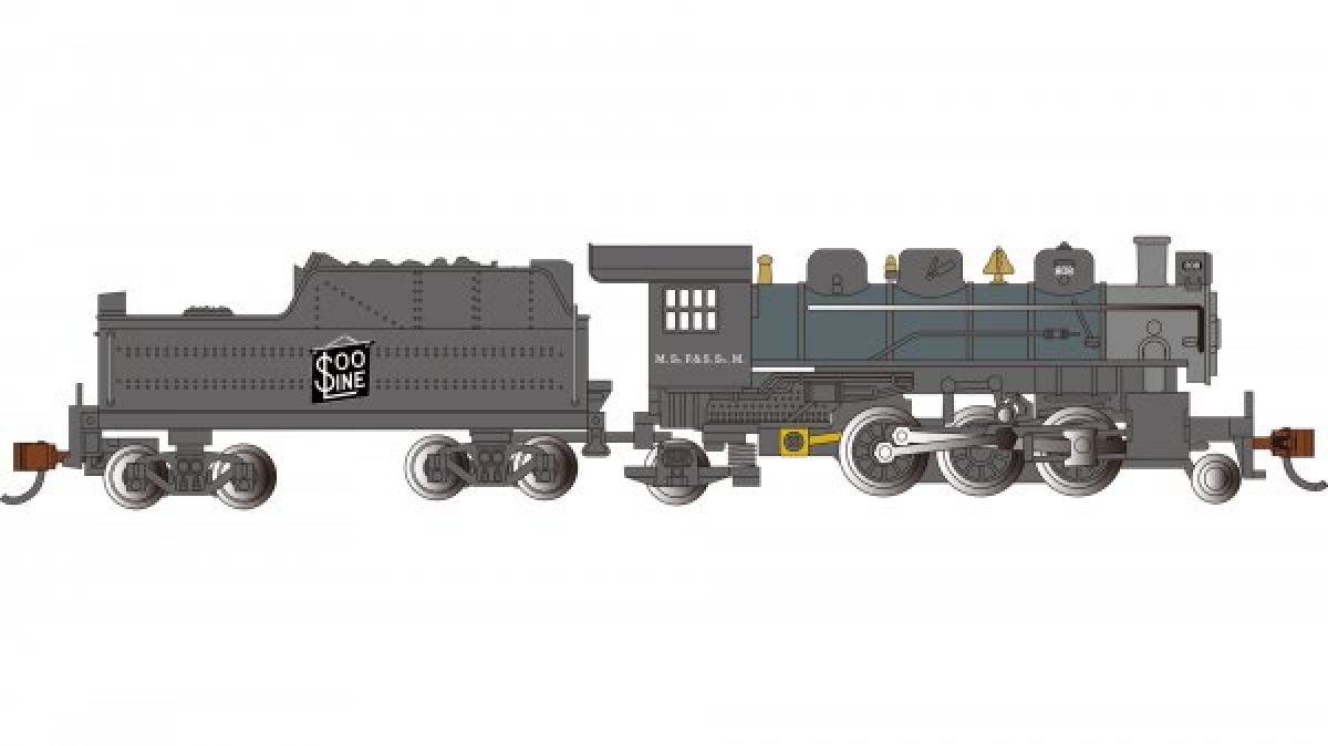N Prairie 2-6-2 Steam SOOLINE #808