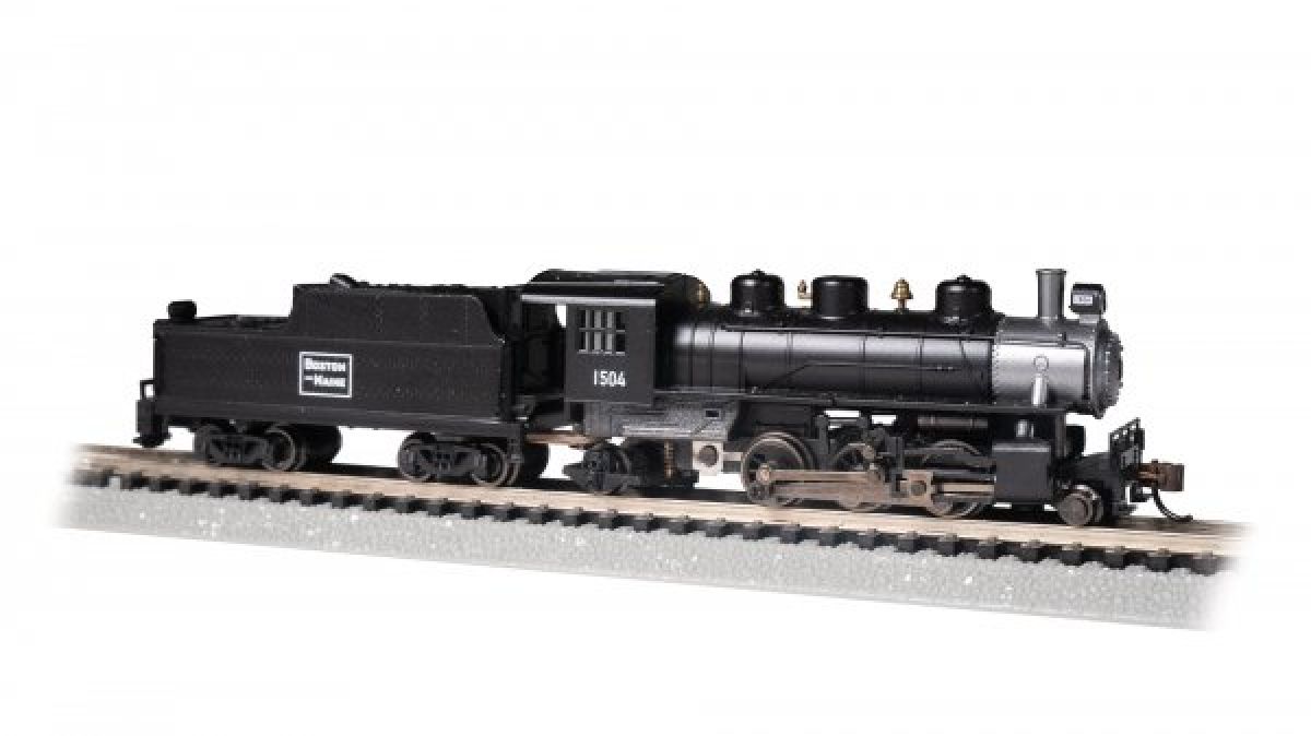 N 2-6-2 Prairie Steam Loco B&M #1504