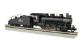 HO 0-6-0 Steam Loco w/Slope Tender Wabash #511 w/DCC Smoke