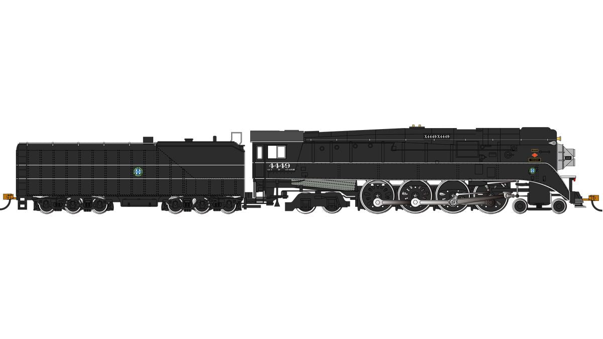 HO GS-4 Bnsf #4449 - Employee Special DCC Ready