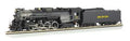 HO 2-8-4 Berkshire Steam Loco NKP #765/Railfan/DCC Sound