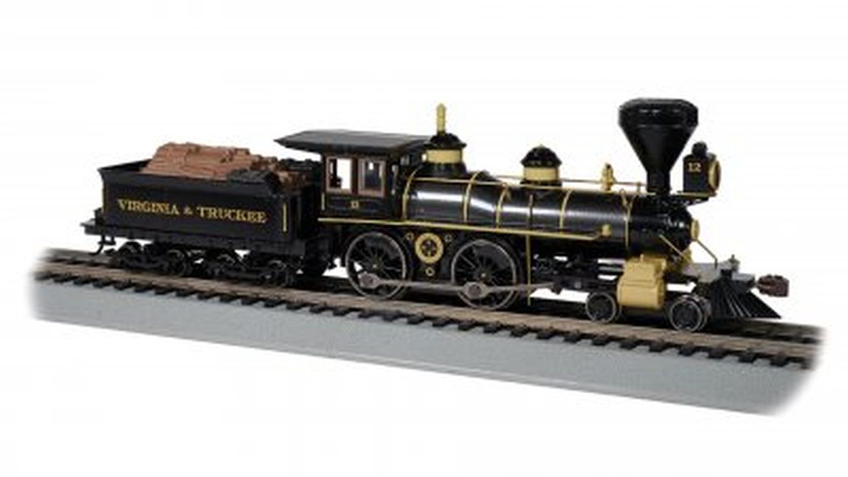HO 4-4-0 American Steam Loco V&T  w/Coal Load/DCC Sound