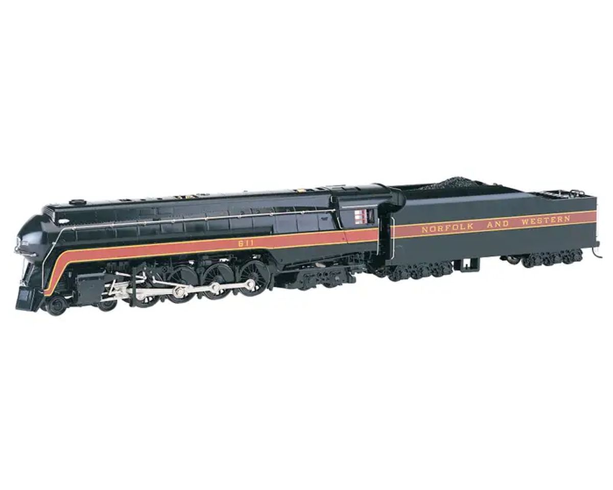 HO N&W J 4-8-4 Steam Loco #611 Spirit of Roanoke