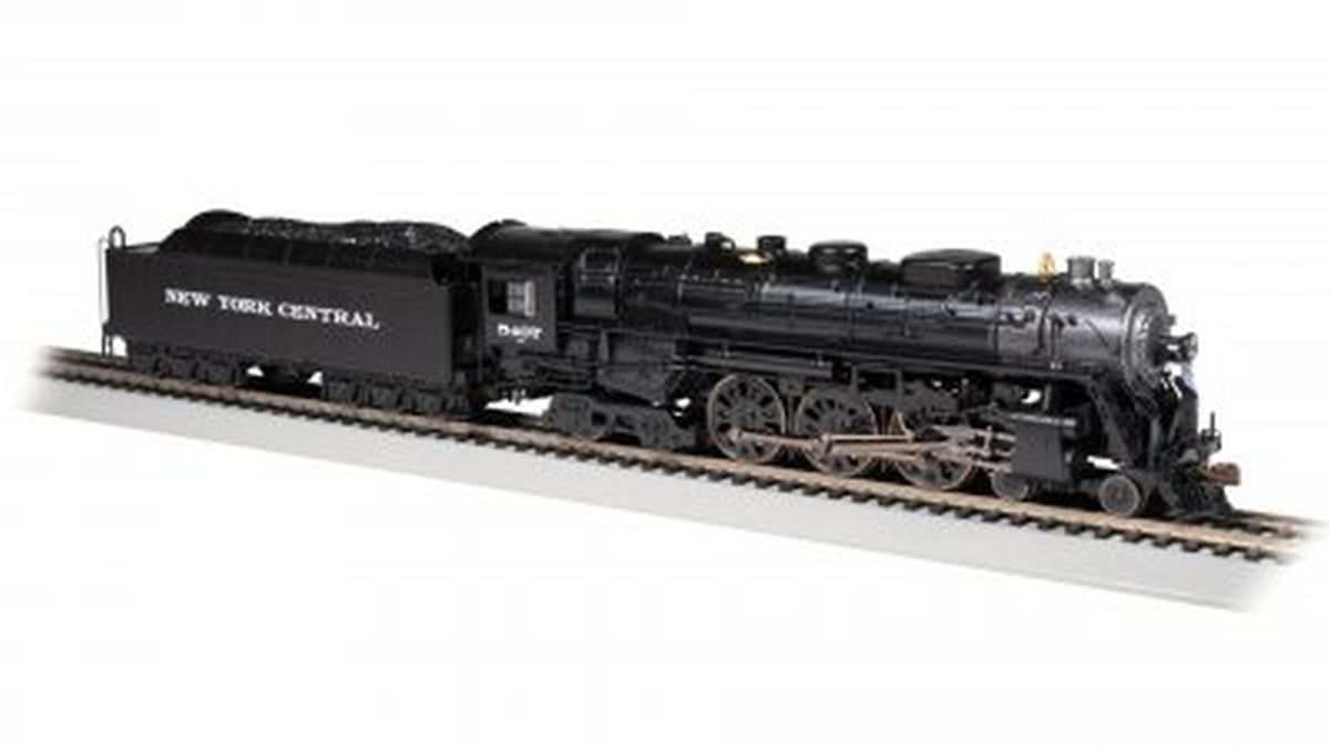 HO 4-6-4 Hudson Steam Loco NYC #5407 TSC DCC Sound