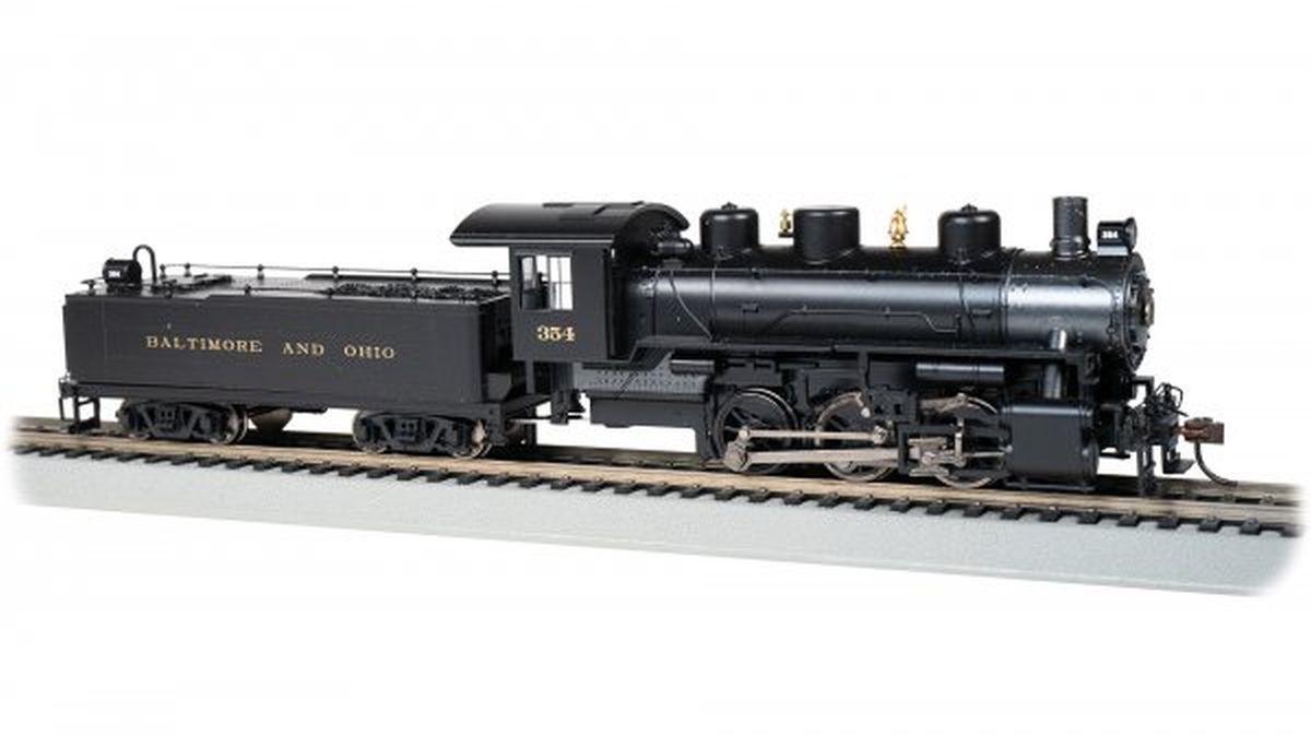 HO USRA 0-6-0 Steam Loco B&O #354/DCC Sound