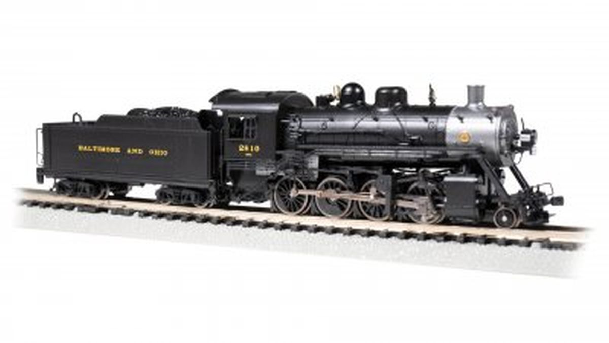 N 2-8-0 Consolidation Steam Loco B&O #2810/DCC Ready