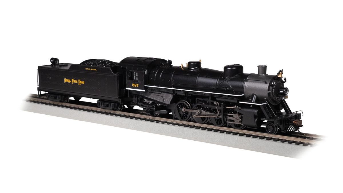 HO USRA 2-8-2 Steam Loco NKP #587 w/LONG TENDER