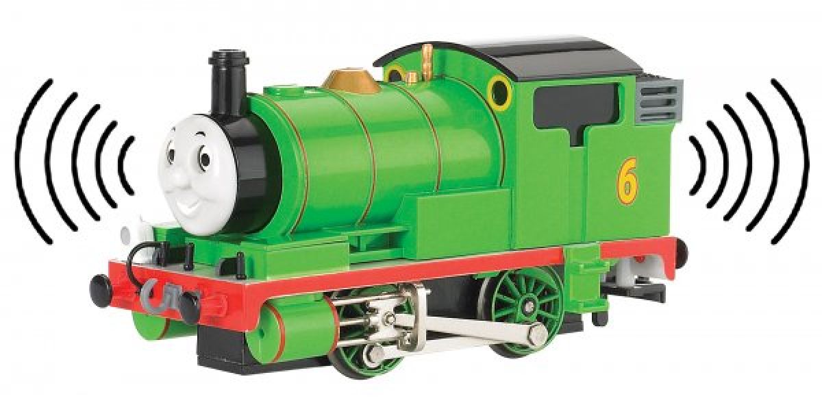 HO TTT Percy Loco w/DCC Sound & Moving Eyes