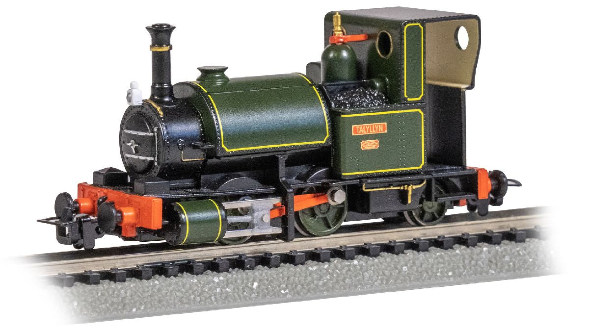 HOn30 Talyllyn F0-4-2ST Steam Loco/grn (Runs on N Track