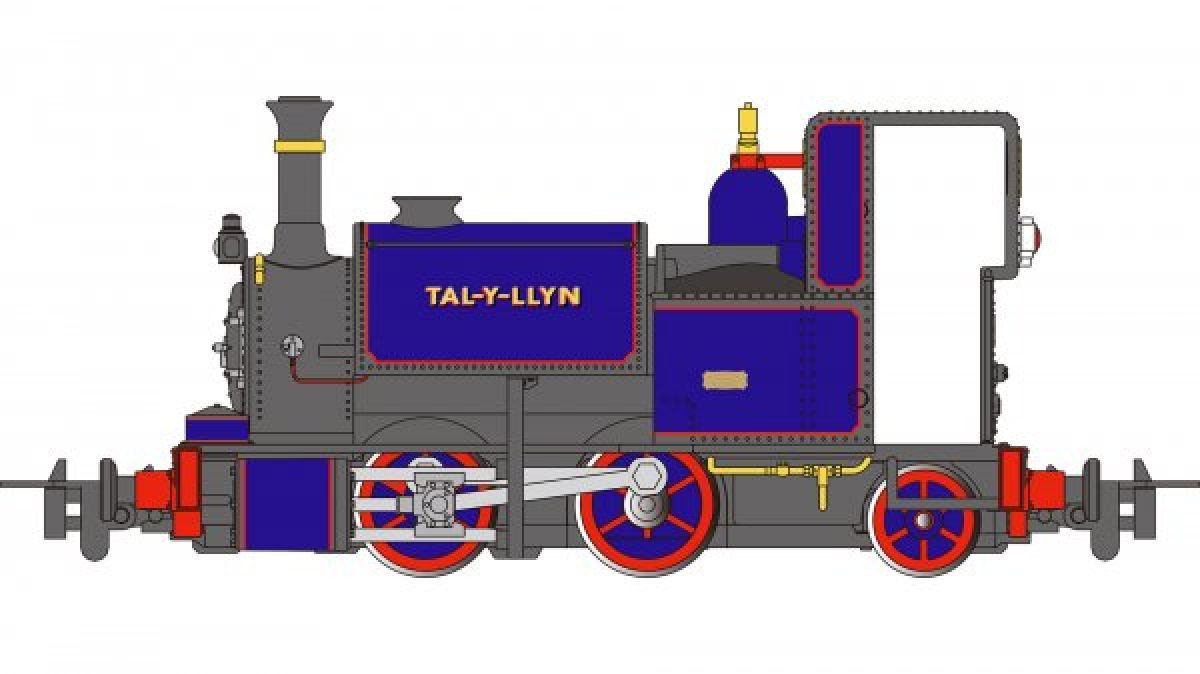 HOn30 0-4-2ST Loco FLETCHER JENNINGS & CO. TALYLLYN (BLUE)