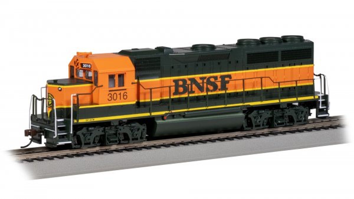 HO GP40 Diesel BNSF #3016/DCC