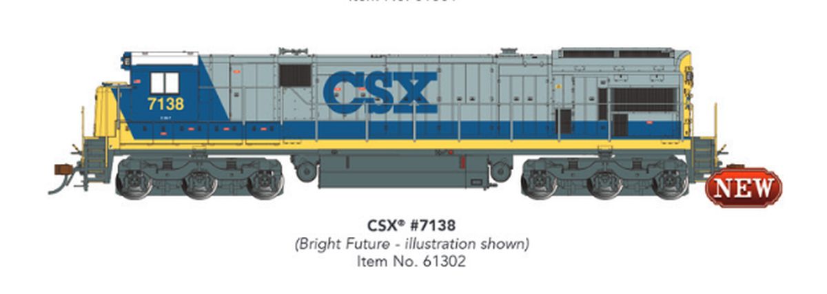 HO C36-7 Diesel CSX #7138/DCC Sound