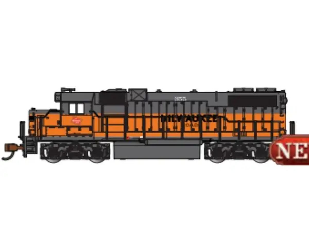 N GP38 Diesel Milw.Rd. #355/DCC Ready