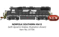 N GP38 Diesel NS #5612/DCC Ready