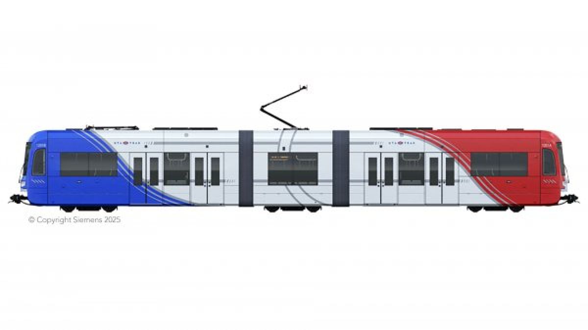 HO S70US UTAH TRANSIT AUTHORITY TRAX #1125