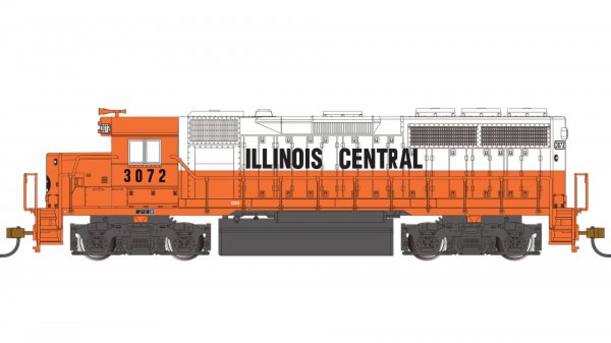 HO GP40 Diesel IC #3072