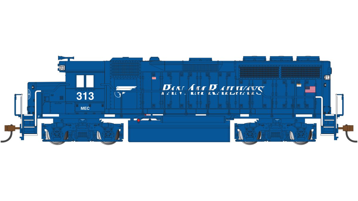 HO GP40 Pan Am Railways #313 DCC Ready