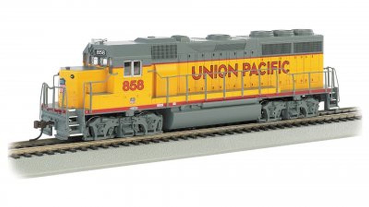 HO GP40 Diesel UP #858/DCC Sound