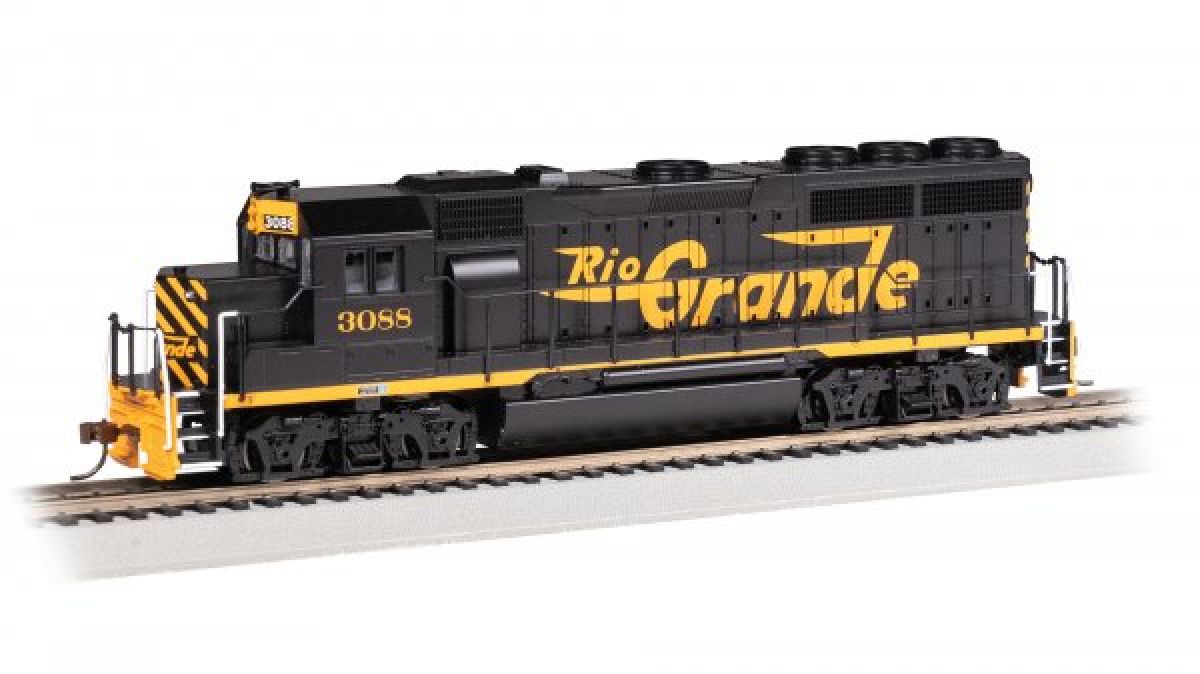 HO GP40 Diesel RIO GRANDE #3088 (Large Flying Grande)