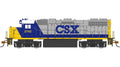 HO GP38-2 Csx #2742 (Bright Future) With Dynamic Brakes DCC
