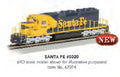N EMD SD40-2 LOCO SF #5020 w/DCC