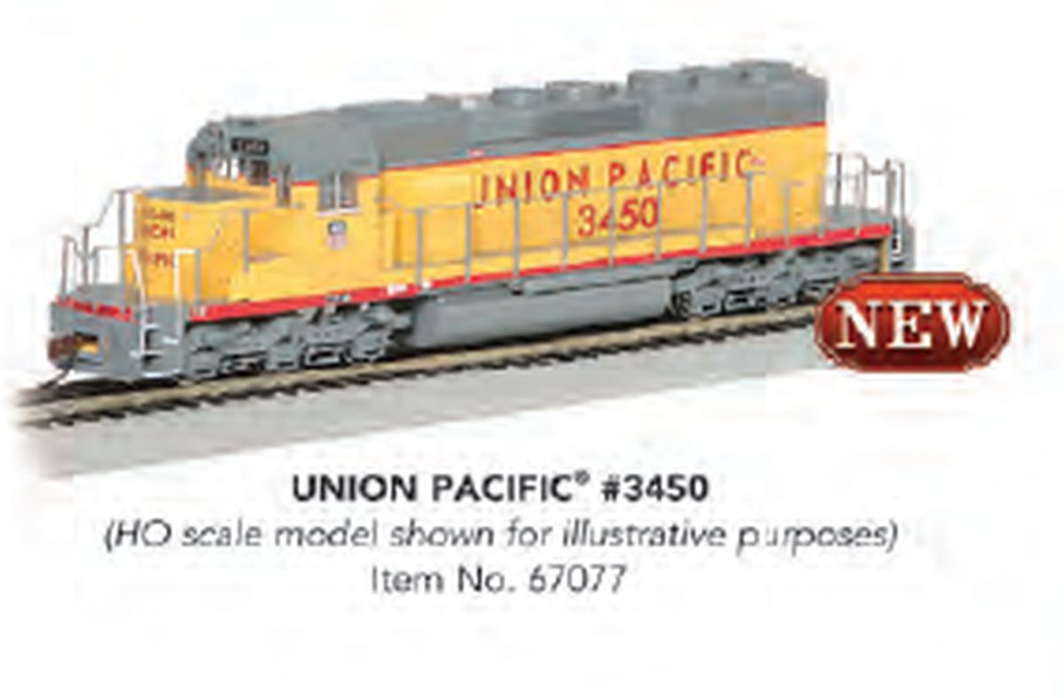 N EMD SD40-2 LOCO UP #3450 w/DCC