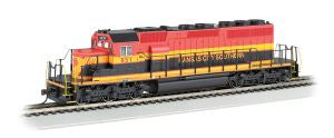 HO SD40-2 Diesel KCS #651/DCC Sound