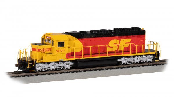HO SD40-2 Diesel SF #5077/DCC Sound