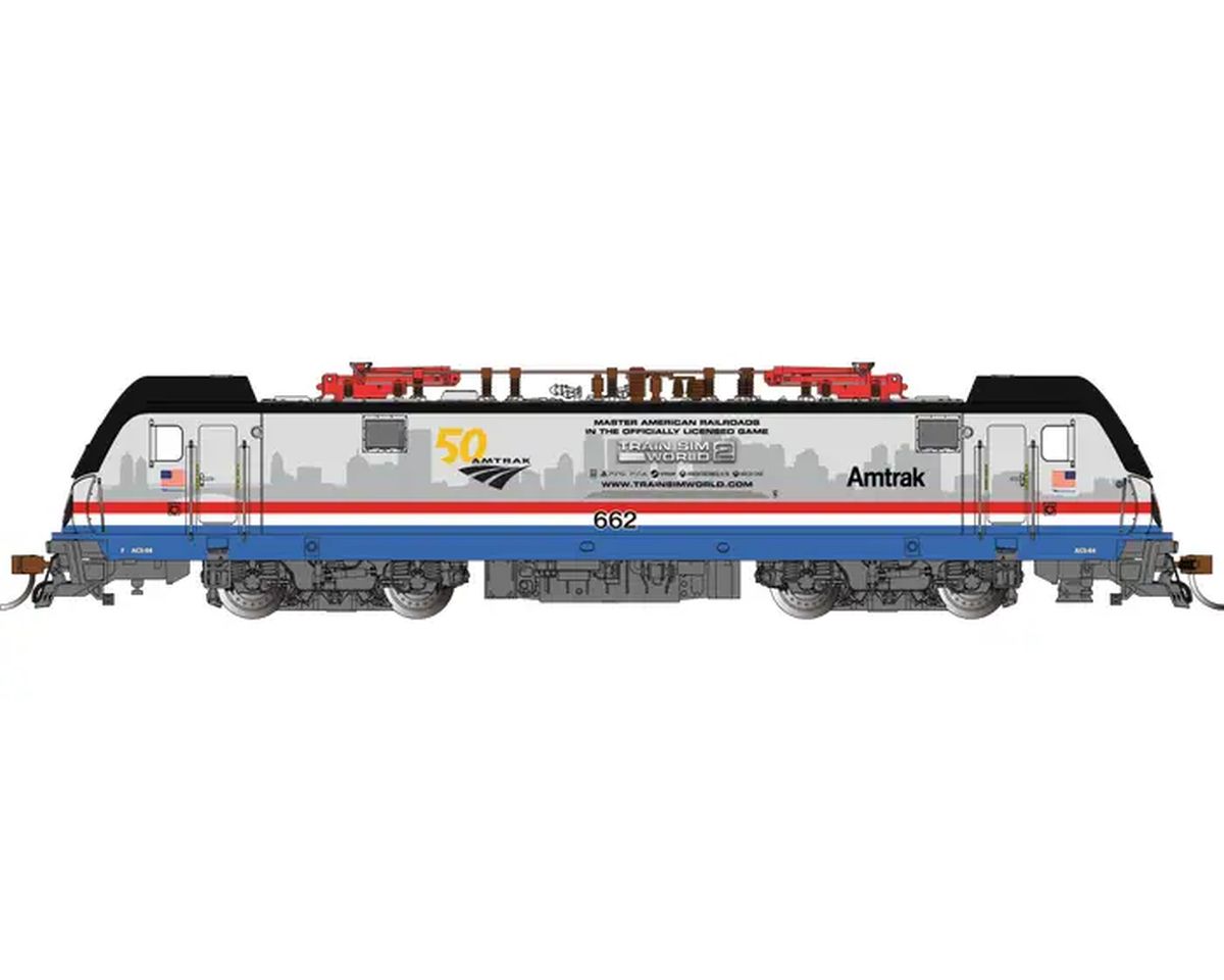 HO Amtral PhIII #662/Train Sim World 2/DCC Sound
