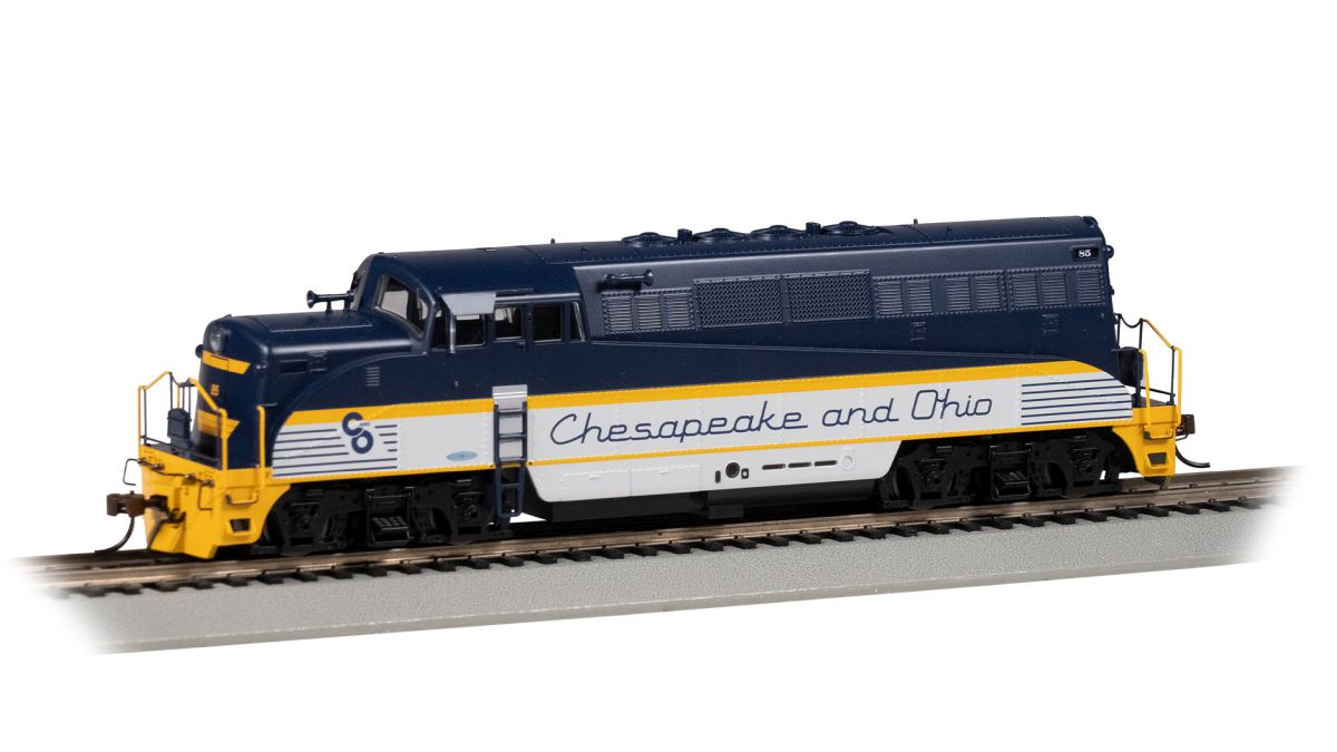 HO EMD BL2 LOCO C&O #85 W/DCC
