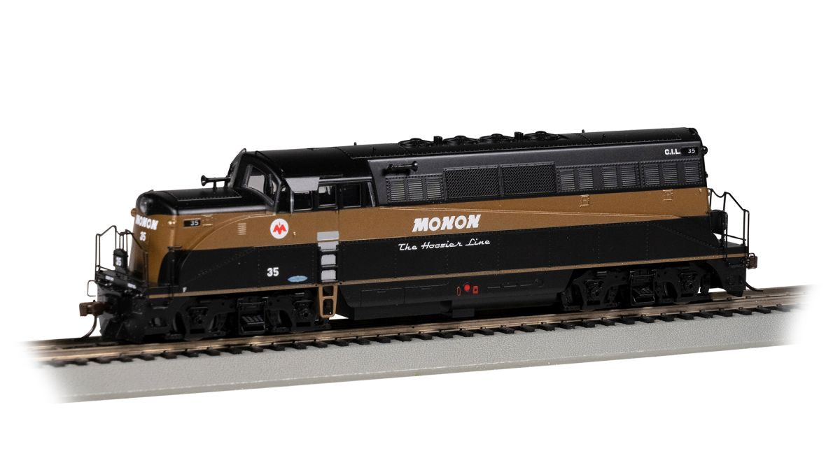 HO EMD BL2 LOCO MONON #35 W/DCC