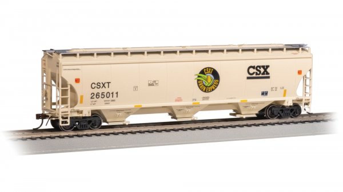 HO Trinity 3-Bay Cvd.Hopper CSX #265044 (Grain Express)