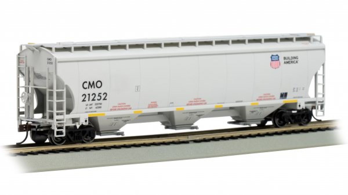 HO TRINITY 5161 UP #21252(CMO)  3-Bay Covered Hopper