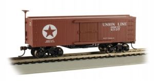 HO Old-Time Boxcar Union Line