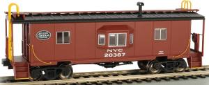HO Bay-Window Caboose NYC w/Roof Walk