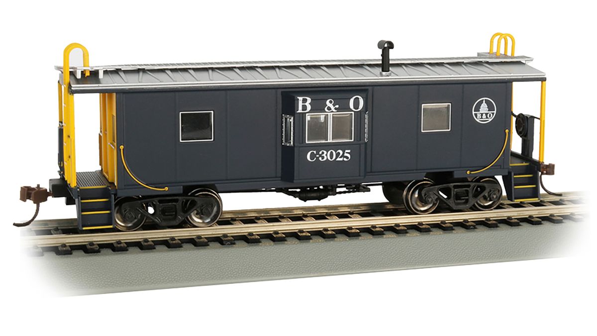 HO Bay Window Caboose B&O #C-3025
