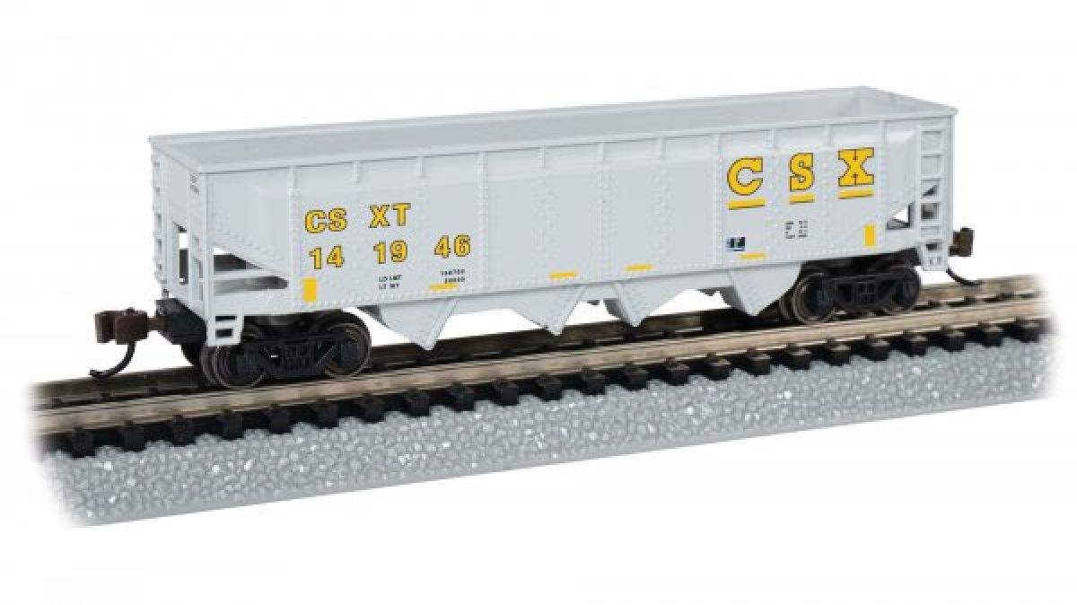N 40' Quad Hopper CSX #141946/gry&yel