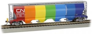 HO 4-Bay Cyl.Hopper CN Demonstrator