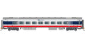 HO Venture Car Amtrak Midwest Coach #4125 (Married Pair Car