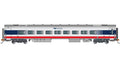 HO Venture Car Amtrak Midwest Coach #4130 (Married Pair Car