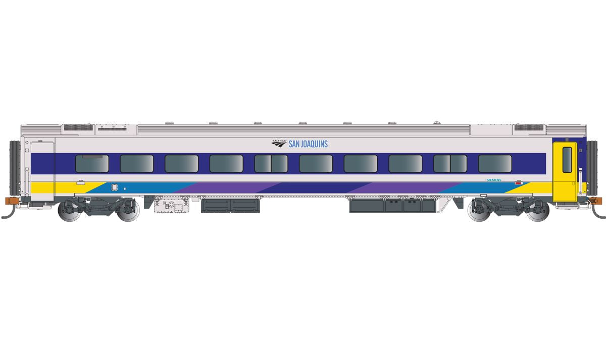 HO Venture Car Amtrak San Joaquins Coach #9004 Interior Ligh