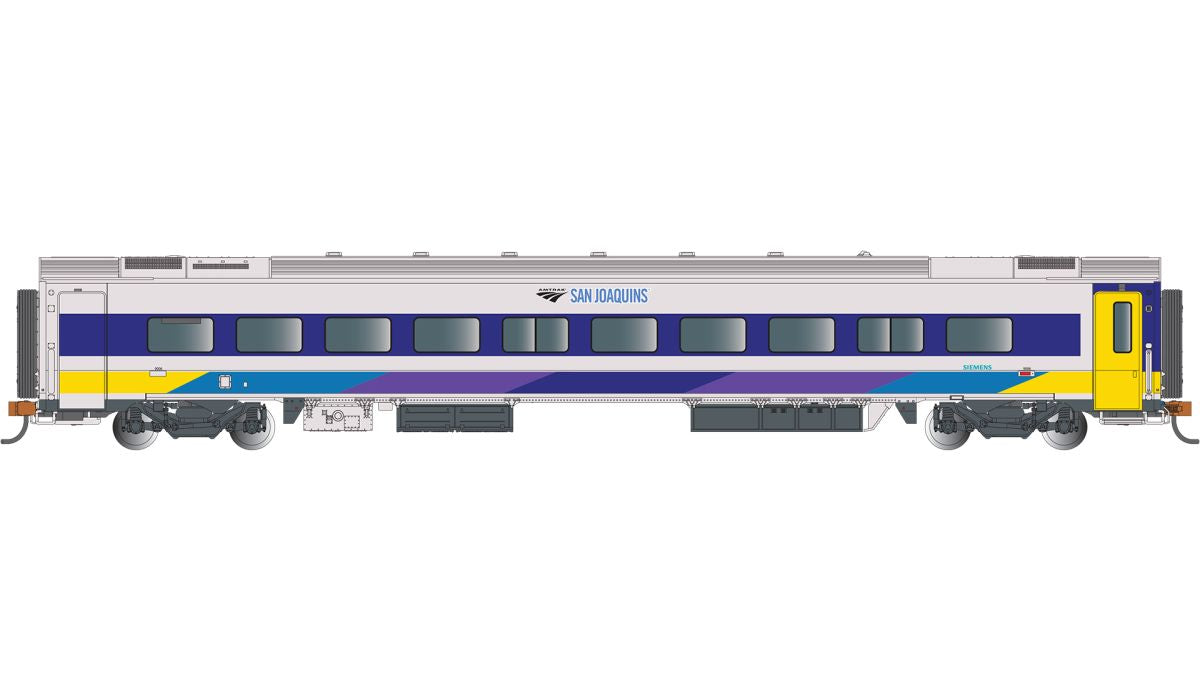 HO Venture Car Amtrak San Joaquins Coach #9006 Interior Ligh