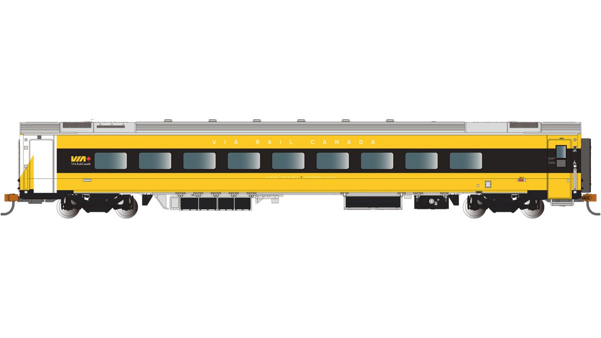 HO Venture Car VIA Canada Business #2617 - Lumi Interior L