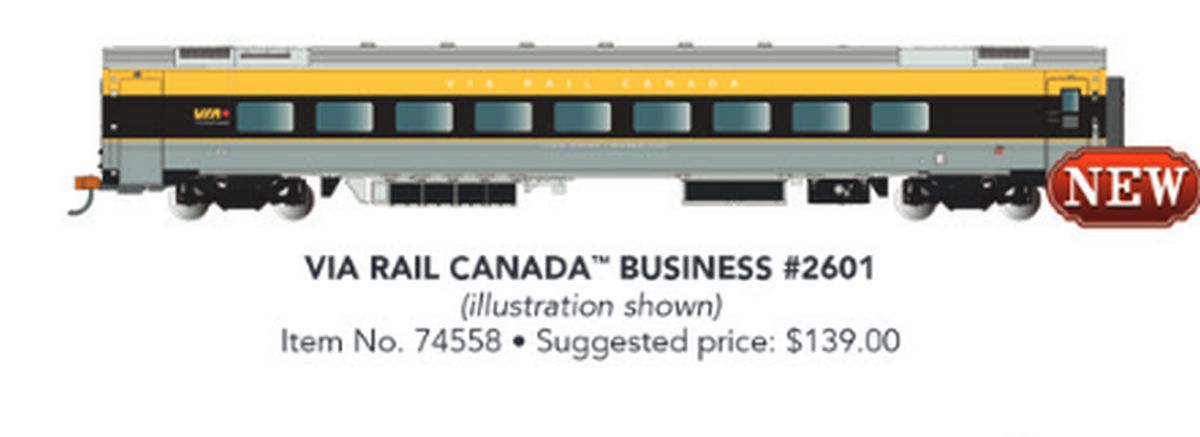 N VIA Canada Business #2601